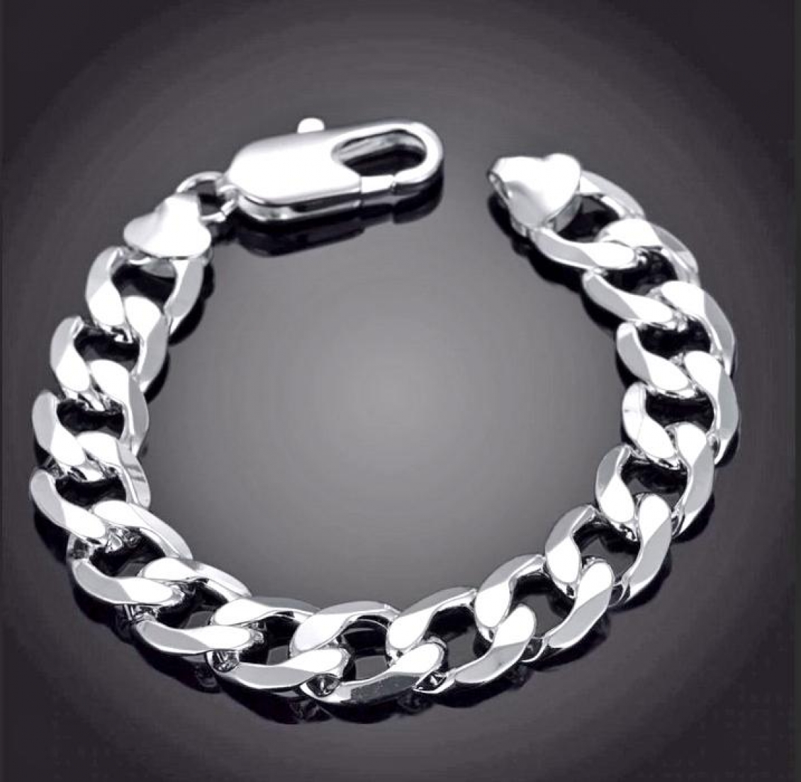 Checkout Fab Figaro Bracelet at BlingJewelry.com | Silver bracelet designs,  Silver bracelets for women, Bracelets for men